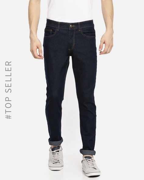 Buy U.S. Polo Assn. Denim Co. Men Black Slim Fit Stretchable Jeans - Jeans  for Men 24265414 | Myntra