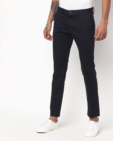Buy Black Trousers \u0026 Pants for Men by 