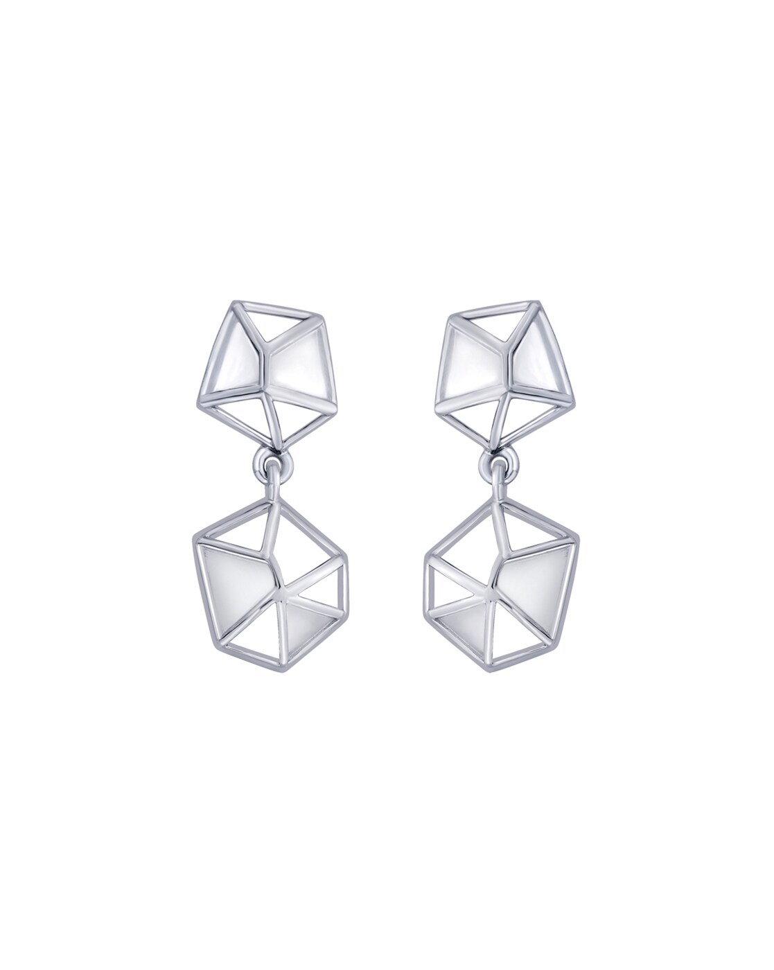 reliance jewels silver earrings