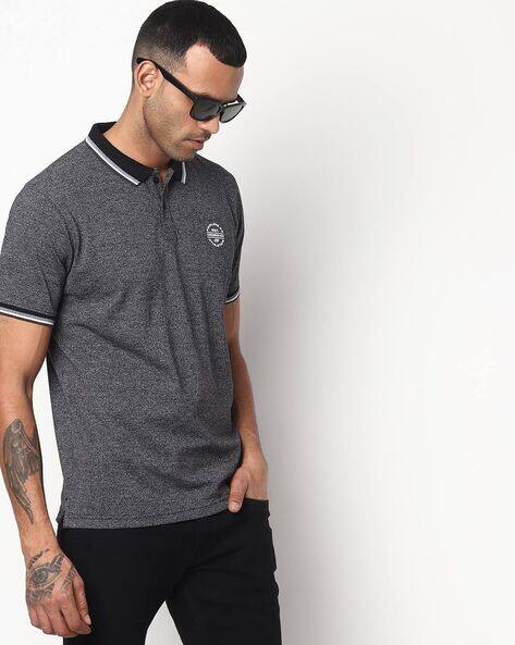 Buy Black Tshirts for Men by PROLINE 