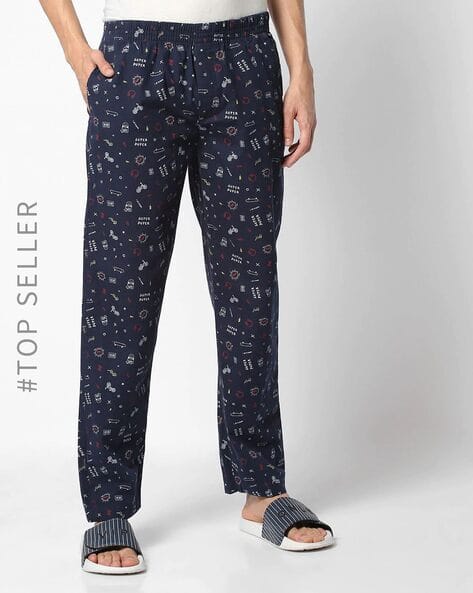 Printed Pyjamas with Elasticated Waist