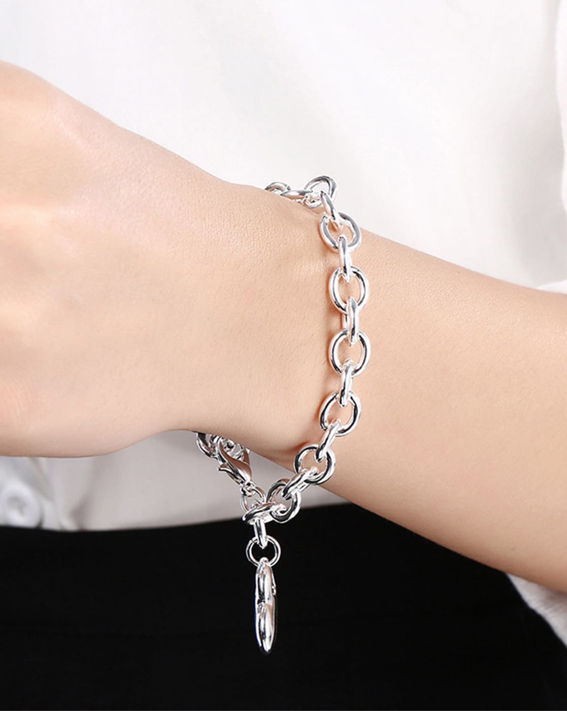 Pandora Bracelets For Girls  Silver Bracelet For Womens Heart Star