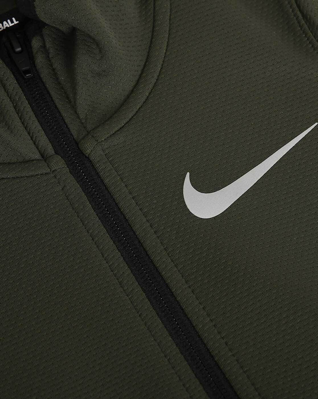 Olive green store nike hoodie