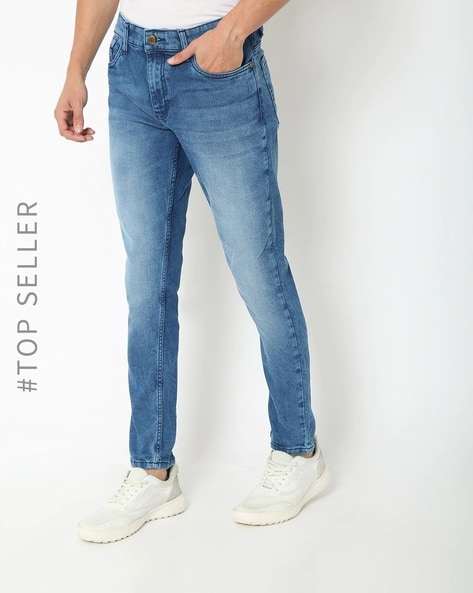 Buy Blue Jeans for Men by The Indian Garage Co Online