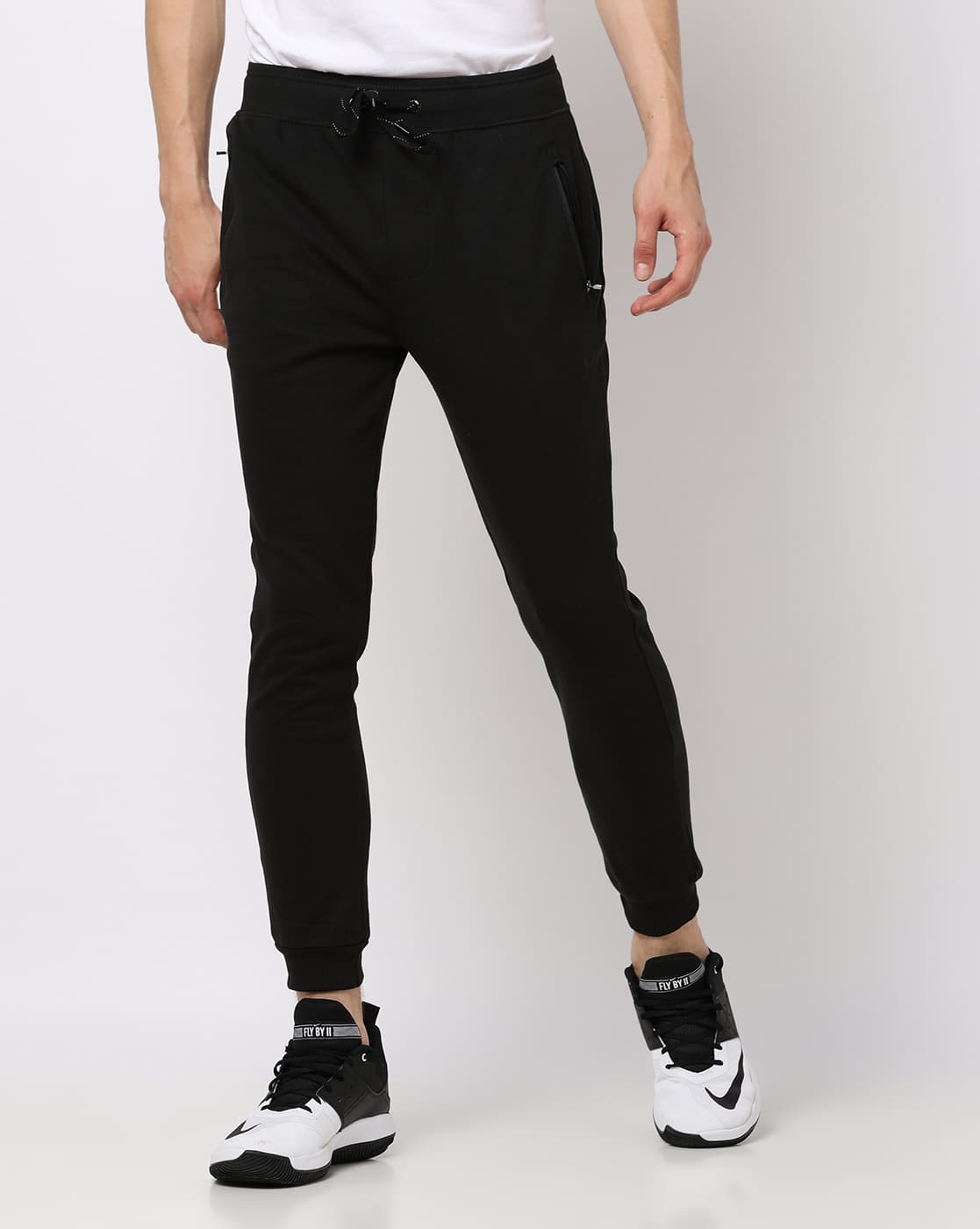 Buy Black Track Pants for Men by Jockey 
