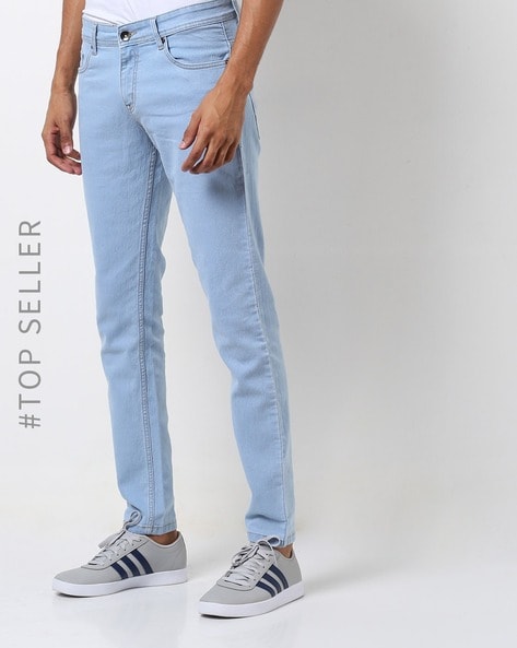 High Star Mid-Rise Slim Fit Jeans