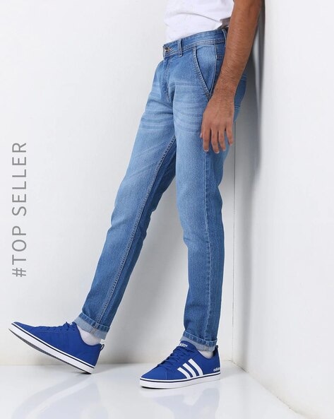 Slim Fit / Sky - Men's Light Blue Jeans