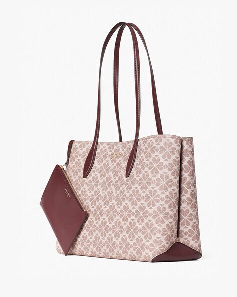 Kate spade canvas online handbags