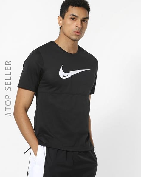 Breathe Run Panelled Crew-Neck T-shirt - Main Image