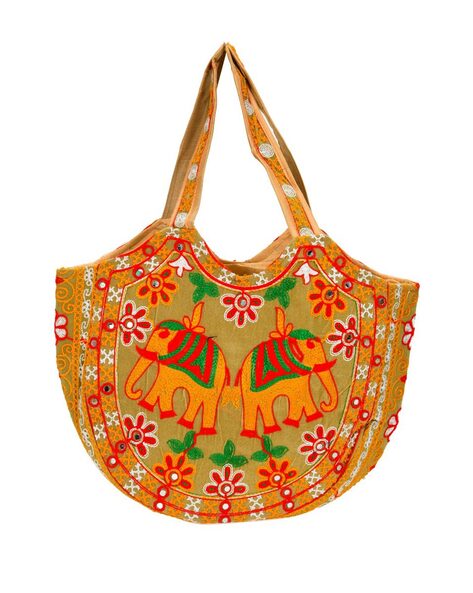 Rajasthani Designer Smart Sling Handbag – CraftsandLooms.com