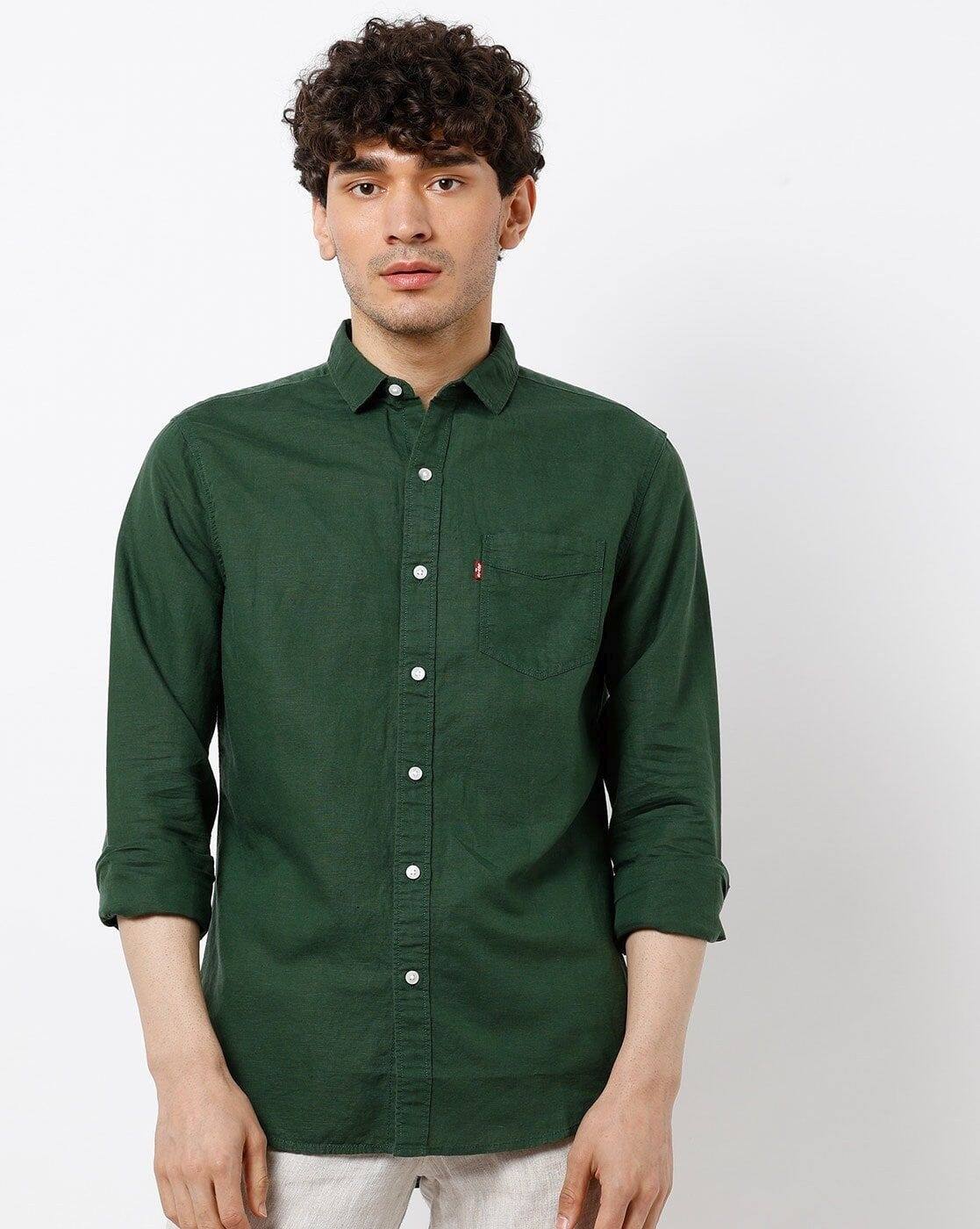 forest green levis