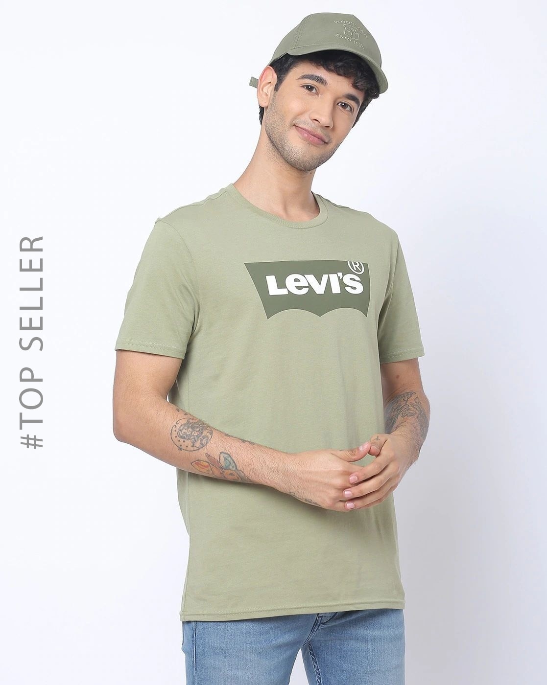Buy Green Tshirts for Men by LEVIS Online 