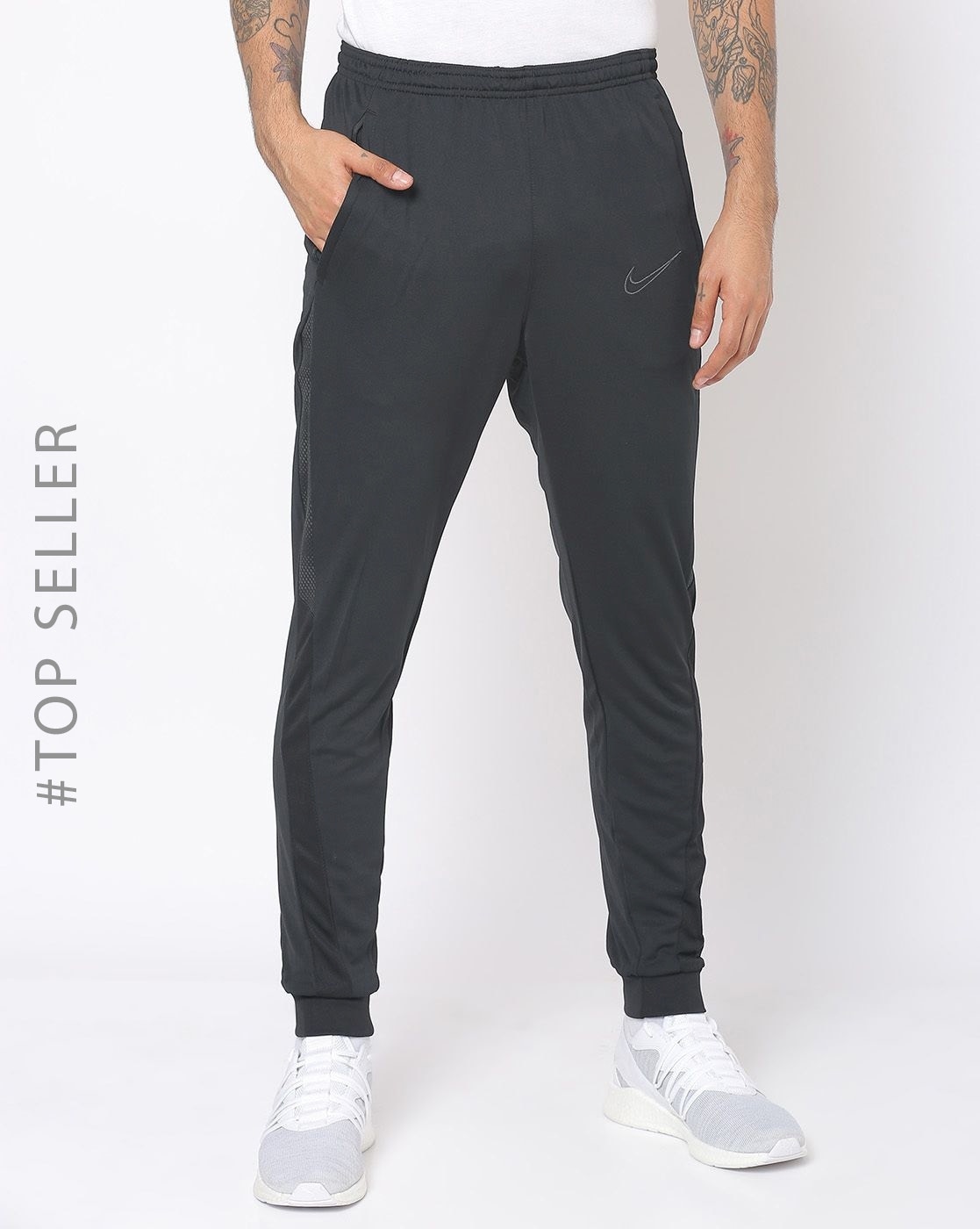 Nike academy pants triple on sale black