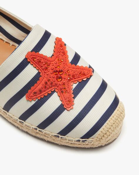 kate spade uptown stripe espadrilles