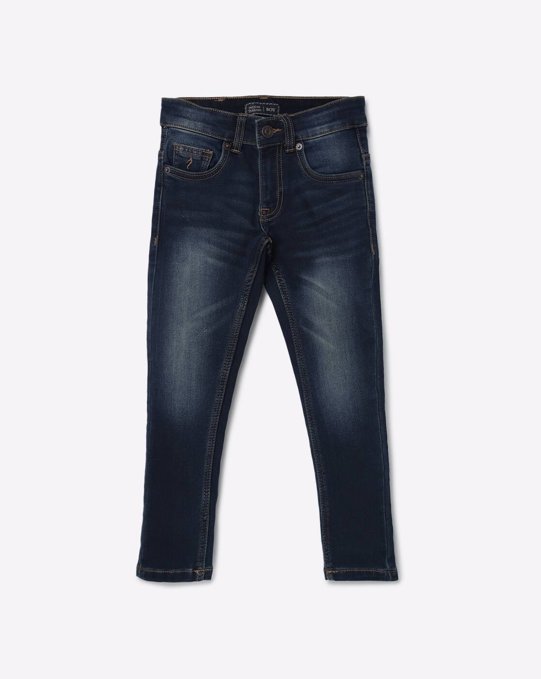 Buy Blue Jeans for Boys by INDIAN 
