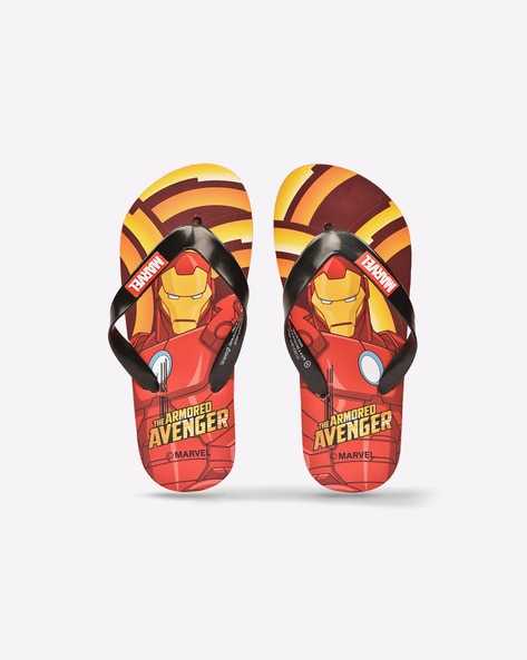 Disney Printed Thong-Strap Flip-Flops