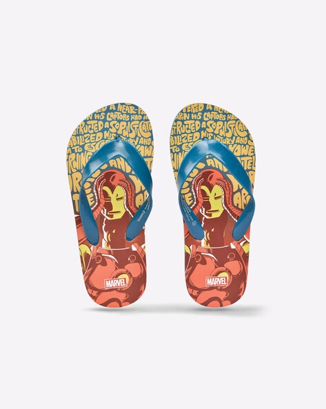 Disney Printed Thong-Strap Flip-Flops