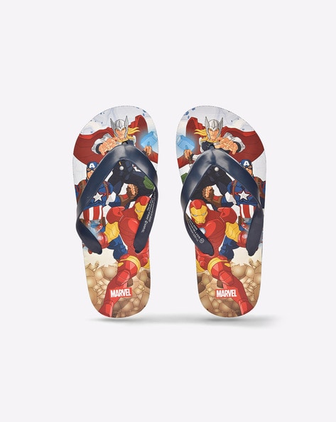 Disney Printed Thong-Strap Flip-Flops