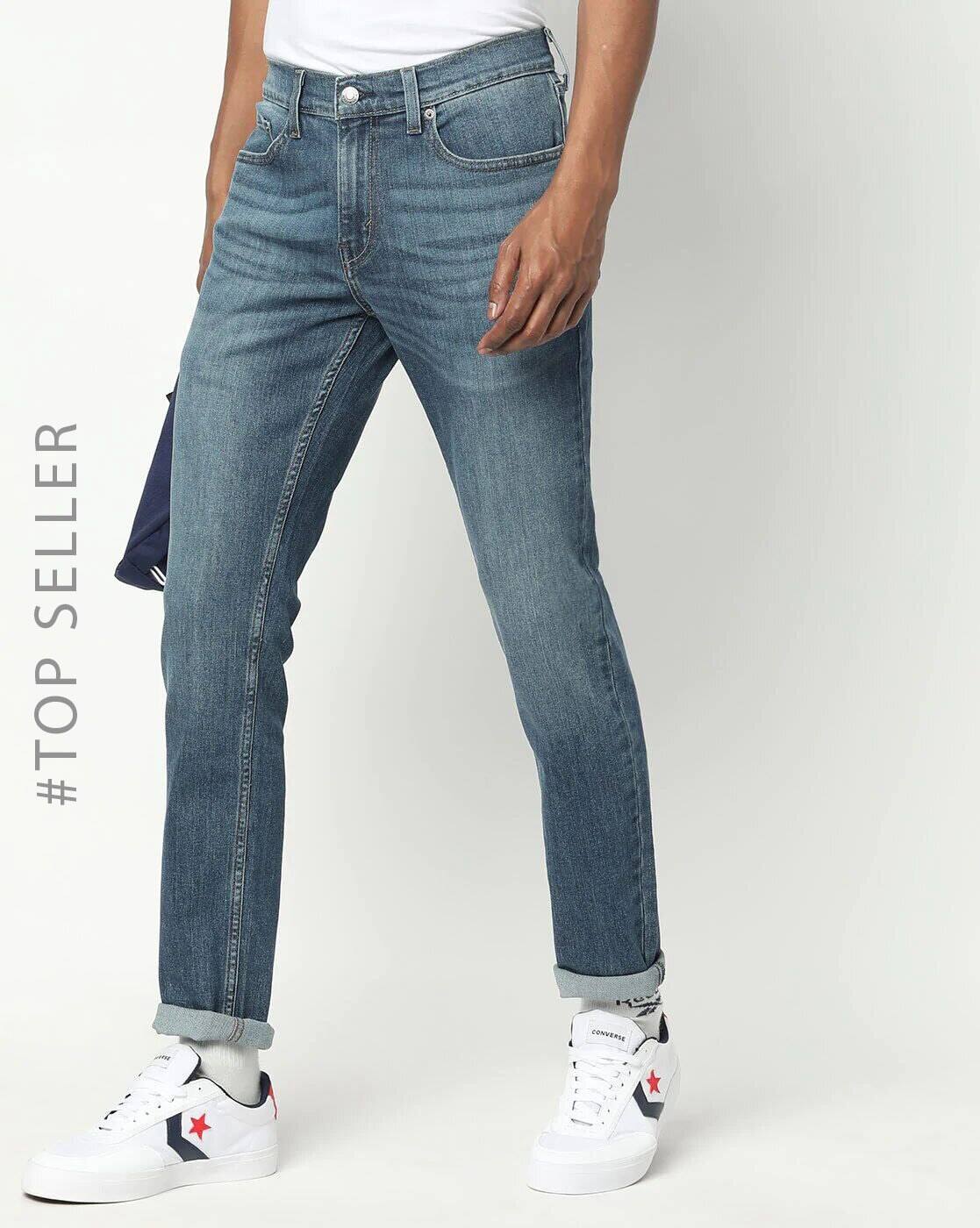 288 Creed Skinny Jeans with Whiskers