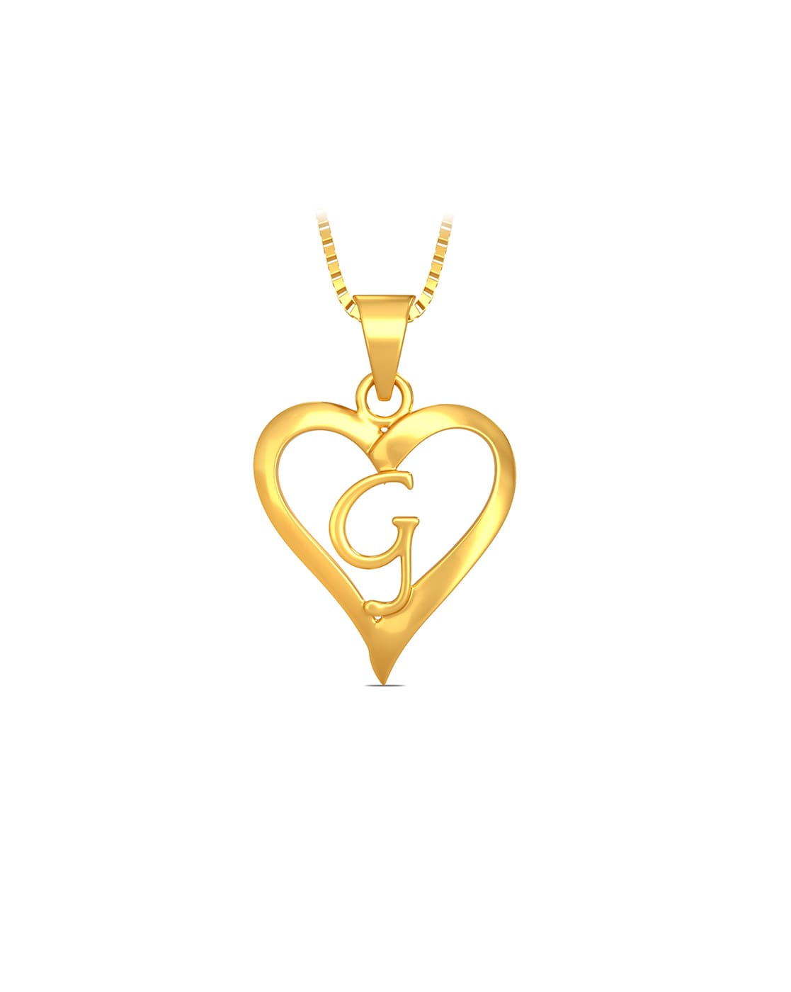 G letter hot sale gold locket