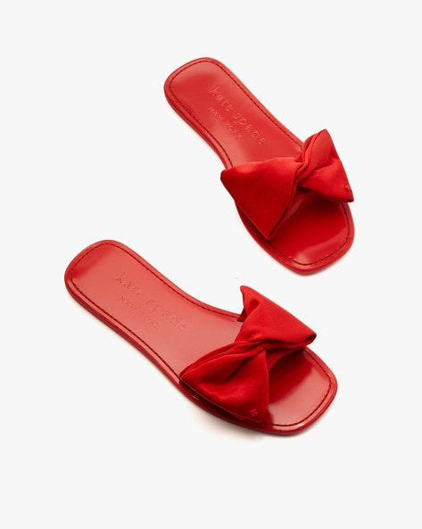 Kate spade 2024 bikini bow slide