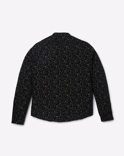 Printed Button-Down Shirt view 3