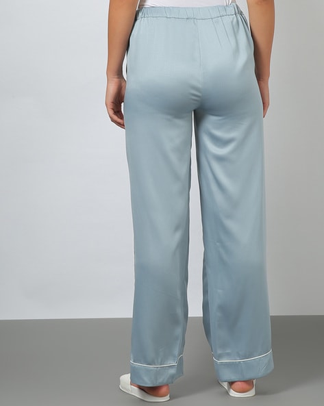 Buy Blue Trousers & Pants for Women by Outryt Online