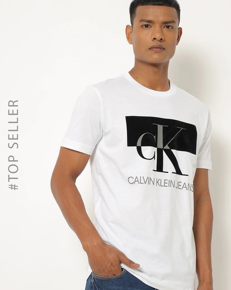 CK White And Black Calvin Klein T-Shirt, Age Group: Adult, Quantity Per  Pack: 1 at Rs 399/piece in Sheopur