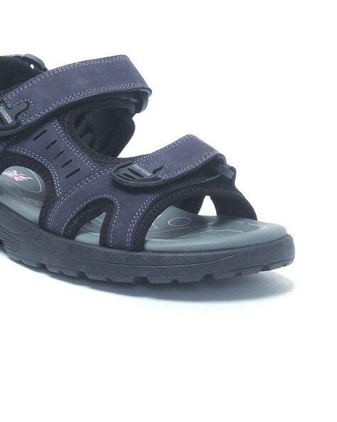 Buy Navy Sandals for Men by Pavers England Online Ajio