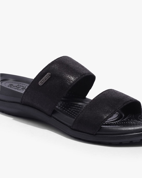 Buy the Crocs Men's Black Sandals with Dual Comfort Sz. 11 | GoodwillFinds