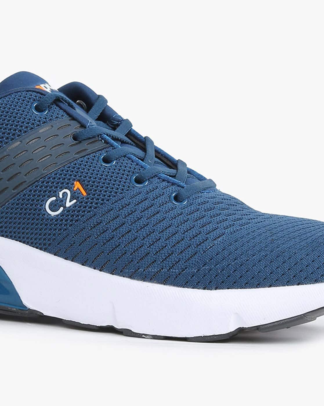 Baleno Textured Lace-Up Running Shoes