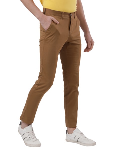 Next Look by Raymond Tapered Men Khaki Trousers - Buy Next Look by Raymond  Tapered Men Khaki Trousers Online at Best Prices in India | Flipkart.com