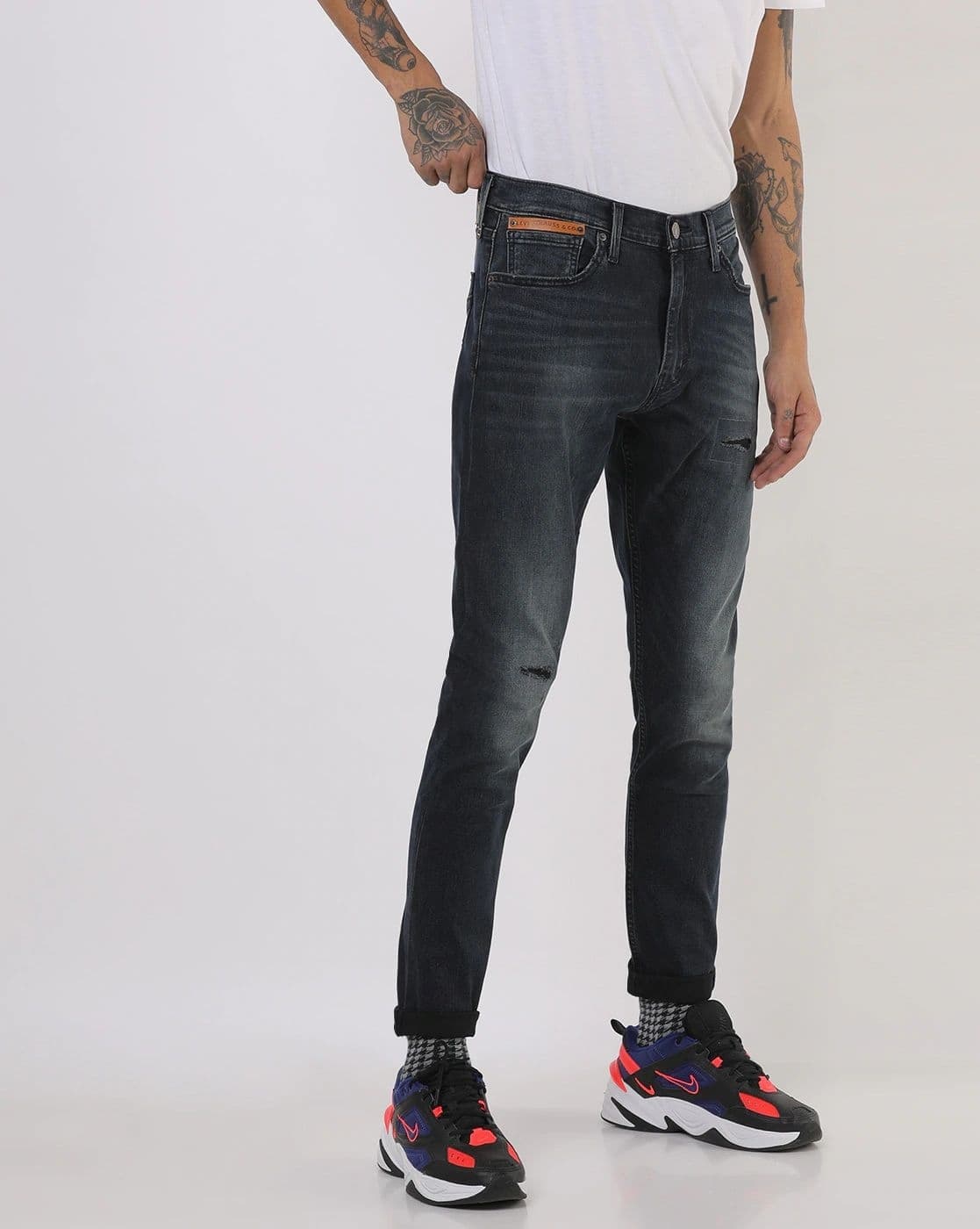 levi's 512 distressed