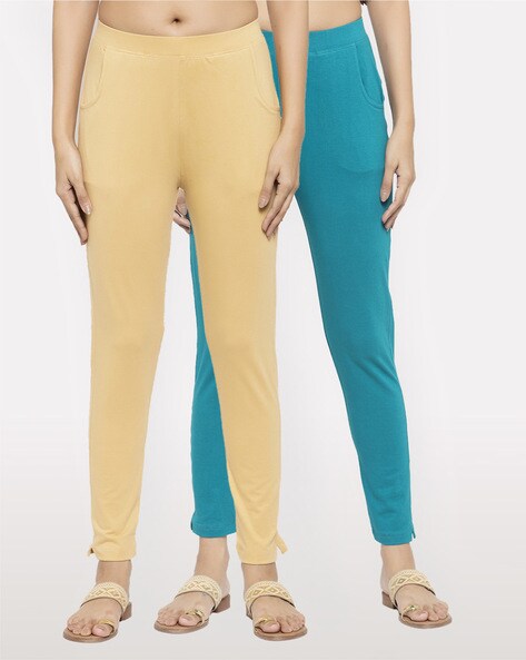 Buy Gold Pants for Women by Juniper Online