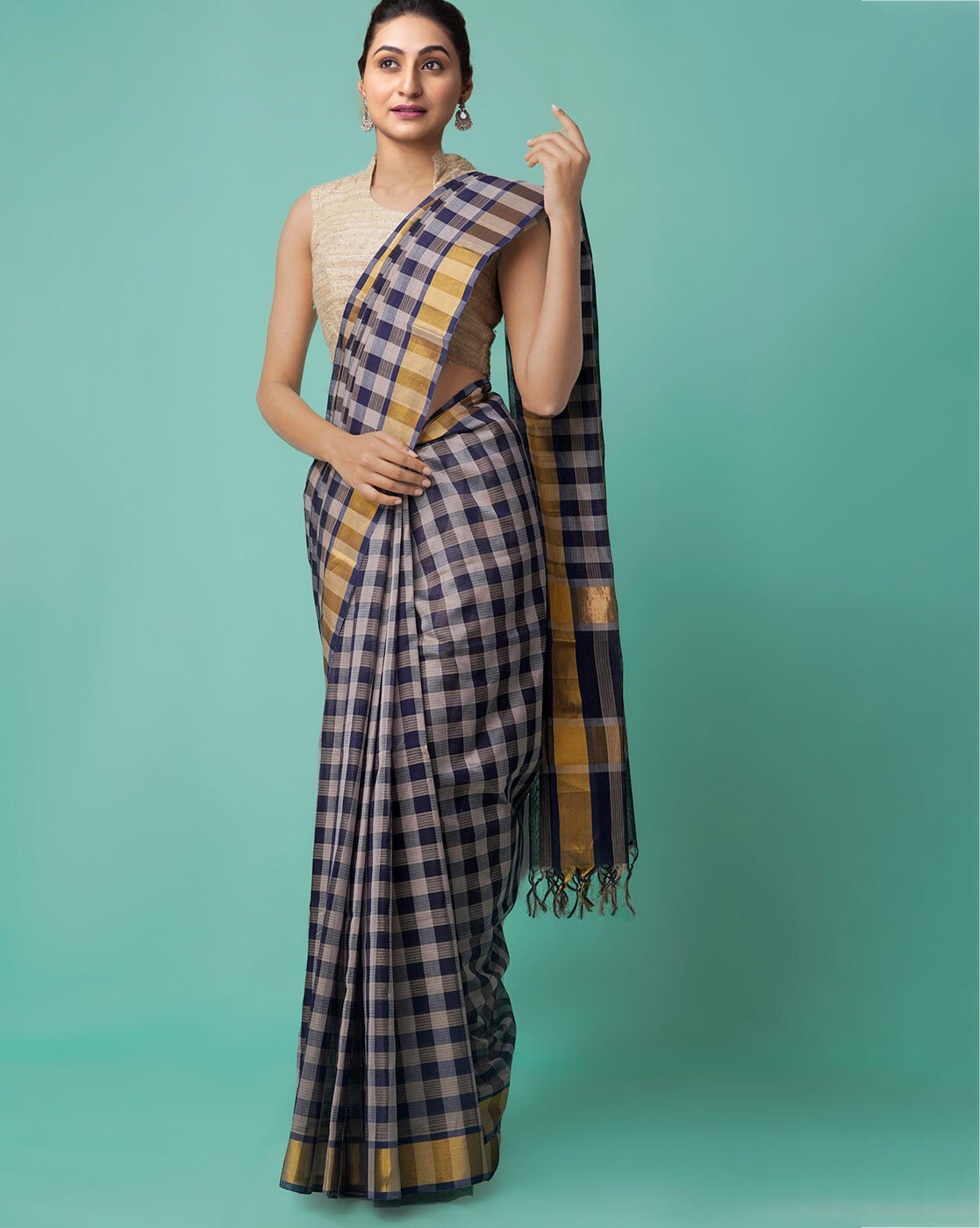 Buy Multicoloured Sarees for Women by Unnati Silks Online | Ajio.com