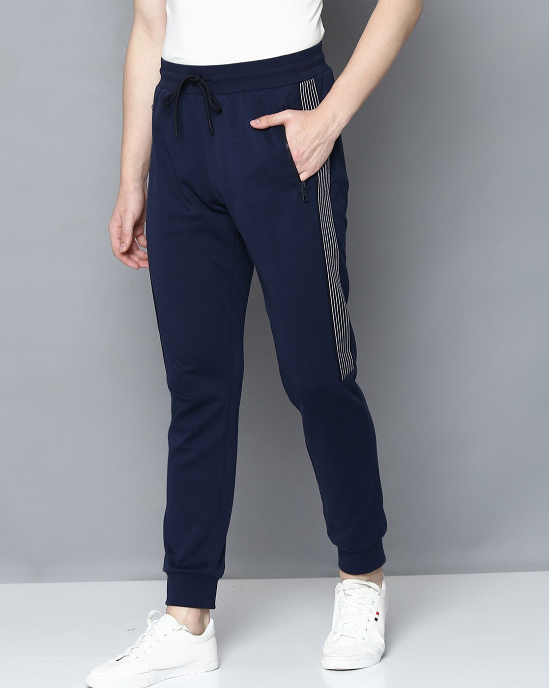 Buy Men BlueSolid Casual Track Pants Online  787988  Peter England