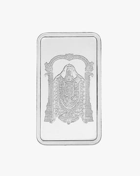 Kundan 50 G 999 Silver Tirupati Balaji Precious Coin