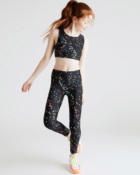 Abstract Print Leggings, M&S Collection, M&S