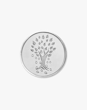 Kundan 100 G 999 Silver Kalpataru Precious Coin