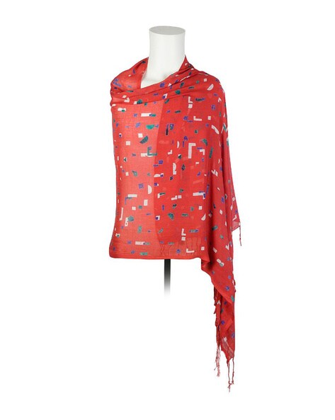 Digital Print Rayon Stole Price in India