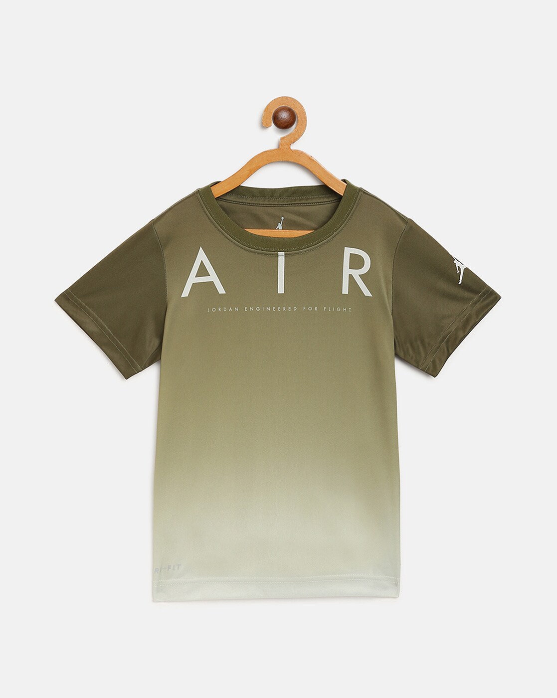 Olive green store jordan shirt