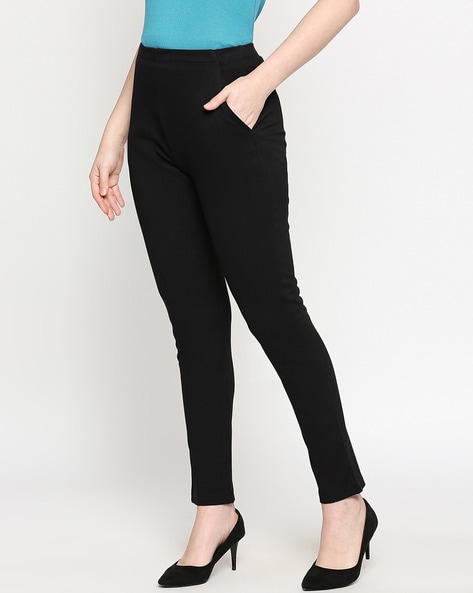 Suit slim-fit trousers - Woman | Mango Norway | Slim fit pants women, Slim  fit trousers women, Trousers women