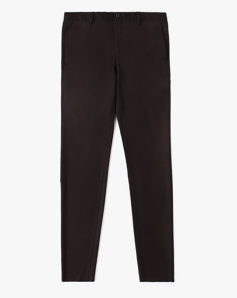 Flat-Front Relaxed Fit Trousers