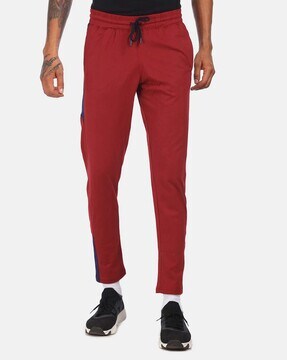 Straight Track Pants with Insert Pockets