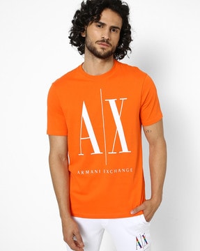 Buy Orange Tshirts for Men by ARMANI EXCHANGE Online 