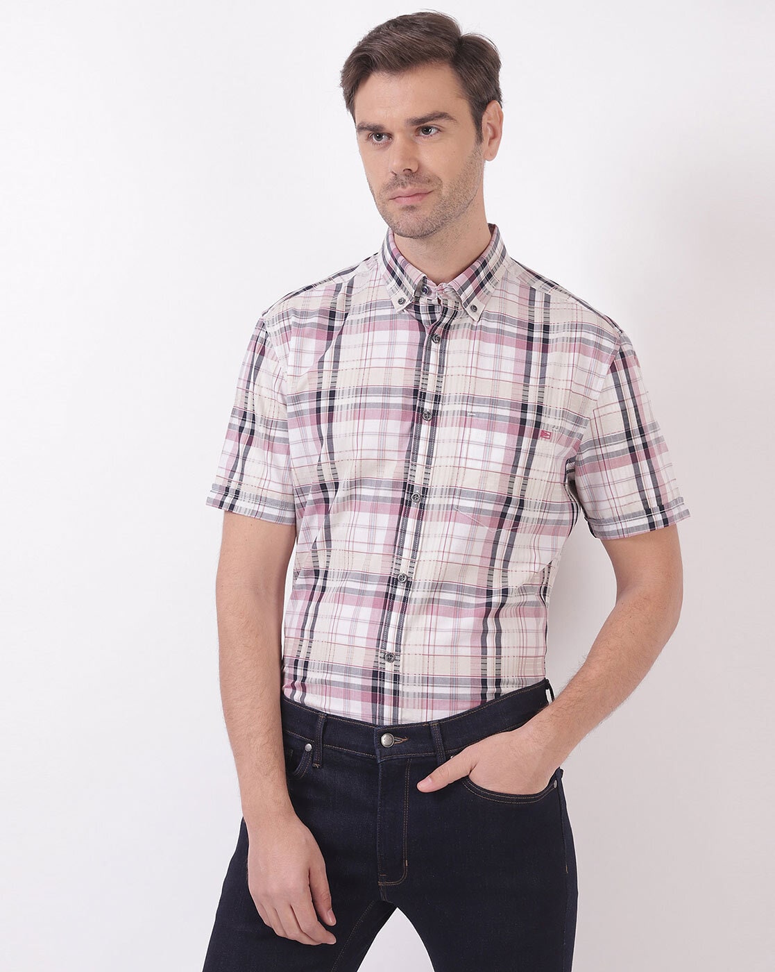 Short Sleeve Shirts - Buy Short Sleeve Shirts Online in India