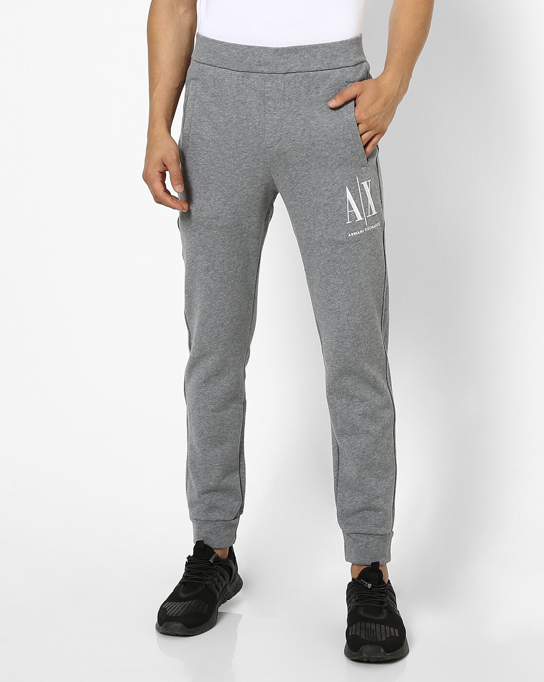 Buy Grey Track Pants for Men by ARMANI EXCHANGE Online 
