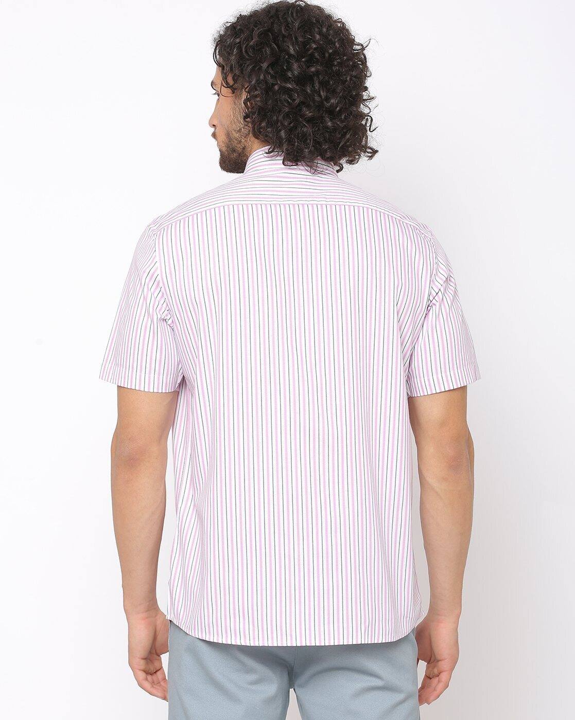 Buy Pink Shirts for Men by NETPLAY 