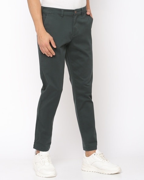 Slim Taper Chino Cropped Pants | Pants outfit men, Streetwear men outfits,  Men fashion casual outfits