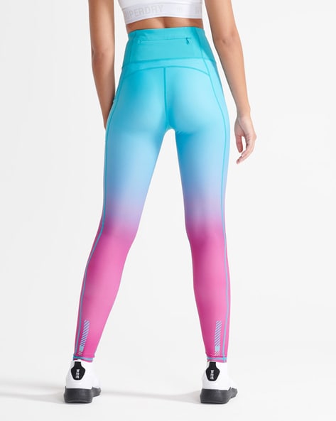 Running girl hot sale ombre leggings